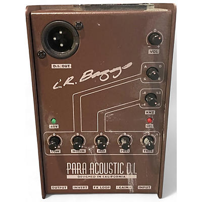 Used LR Baggs Para Acoustic DI Direct Box Pre With EQ Direct Box