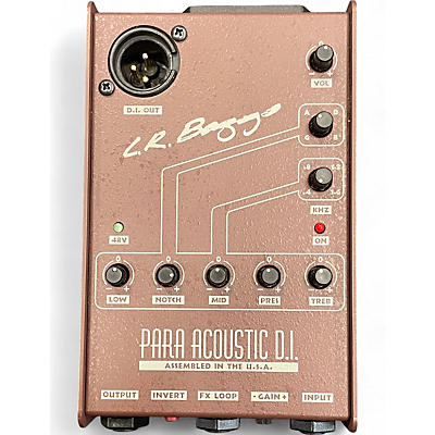 Used LR Baggs Para Acoustic DI Direct Box Pre With EQ Direct Box