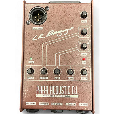 Used LR Baggs Para Acoustic DI Direct Box Pre With EQ Direct Box