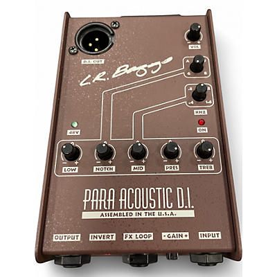 Used LR Baggs Para Acoustic DI Direct Box Pre With EQ Direct Box