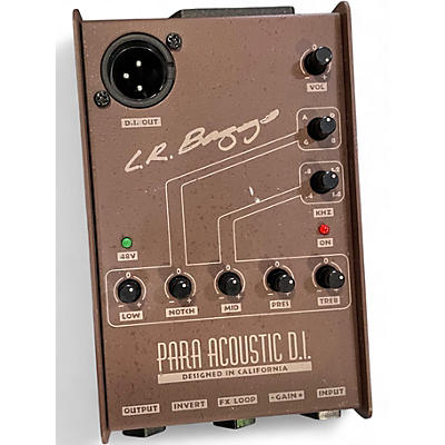 Used LR Baggs Para Acoustic DI Direct Box Pre With EQ Direct Box
