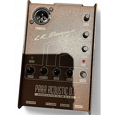 Used LR Baggs Para Acoustic DI Direct Box Pre With EQ Direct Box