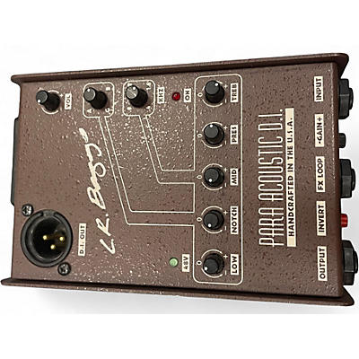 Used LR Baggs Para Acoustic DI Direct Box Pre With EQ Direct Box