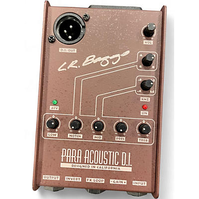 Used LR Baggs Para Acoustic DI Direct Box Pre With EQ Direct Box