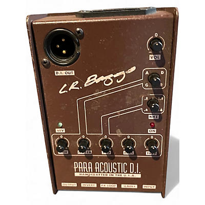 Used LR Baggs Para Acoustic DI Direct Box Pre With EQ Direct Box
