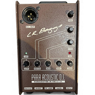Used LR Baggs Para Acoustic DI Direct Box Pre With EQ Direct Box