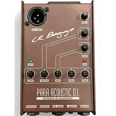 Used LR Baggs Para Acoustic DI Direct Box Pre With EQ Direct Box