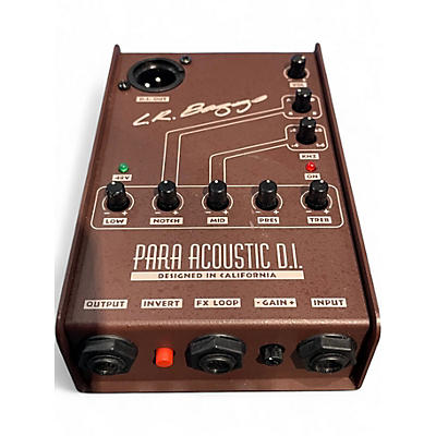 Used LR Baggs Para Acoustic DI Direct Box Pre With EQ Direct Box