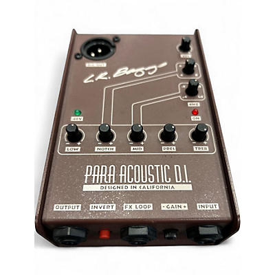 Used LR Baggs Para Acoustic DI Direct Box Pre With EQ Direct Box