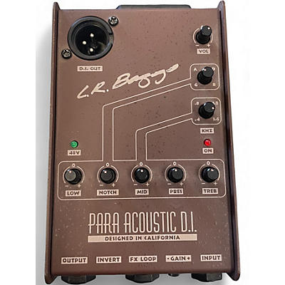 Used LR Baggs Para Acoustic DI Direct Box Pre With EQ Direct Box
