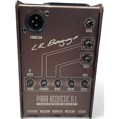 Used LR Baggs Para Acoustic DI Direct Box Pre With EQ Direct Box