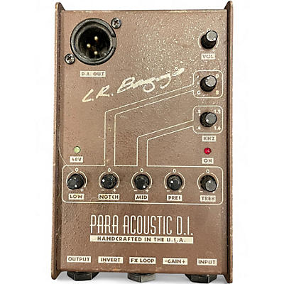 Used LR Baggs Para Acoustic DI Direct Box Pre With EQ Direct Box