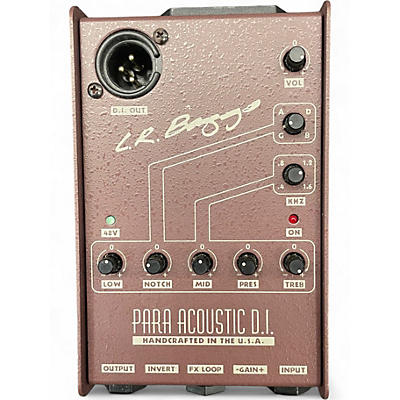 Used LR Baggs Para Acoustic DI Direct Box Pre With EQ Direct Box