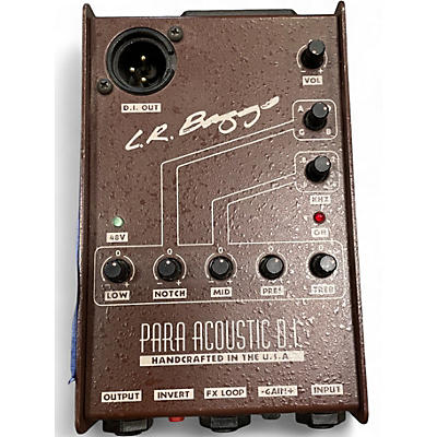 Used LR Baggs Para Acoustic DI Direct Box Pre With EQ Direct Box