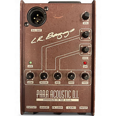 Used LR Baggs Para Acoustic DI Direct Box Pre With EQ Direct Box