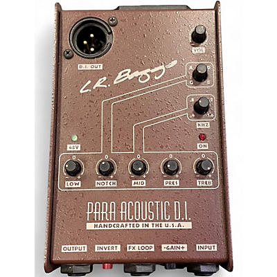 Used LR Baggs Para Acoustic DI Direct Box Pre With EQ Direct Box
