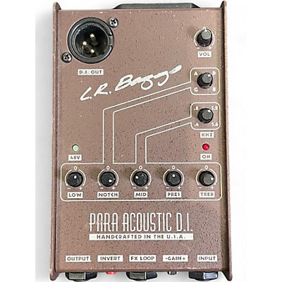 Used LR Baggs Para Acoustic DI Direct Box Pre With EQ Direct Box