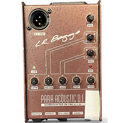 Used LR Baggs Para Acoustic DI Direct Box Pre With EQ Direct Box