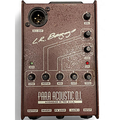 Used LR Baggs Para Acoustic DI Direct Box Pre With EQ Direct Box