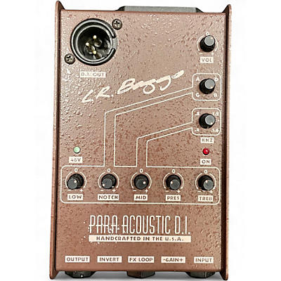 Used LR Baggs Para Acoustic DI Direct Box Pre With EQ Direct Box