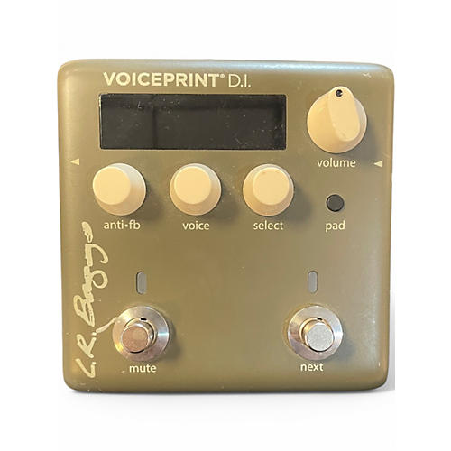 Used LR Baggs voiceprint di Audio Converter