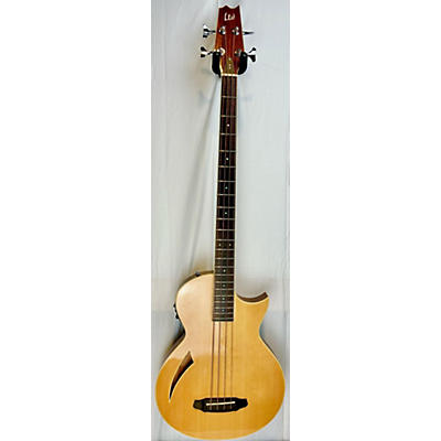 Used LTD By ESP TL4 Natural Acoustic Bass Guitar