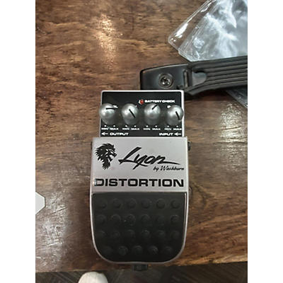 Used LYON BY WASHBURN DISTORTION Effect Pedal