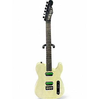 Used Lady Dog EVANGELLIST  Cream Solid Body Electric Guitar