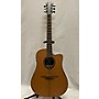 Used Lag Guitars Used Lag Guitars HyVibe Natural Acoustic Electric Guitar Natural