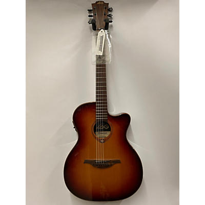 Lag Guitars Used Lag Guitars T100ASCE-BRS 2 Tone Sunburst Acoustic Electric Guitar