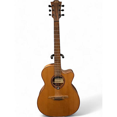 Used Lag Guitars T170ACE Natural Acoustic Electric Guitar