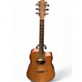 Used Lag Guitars T170DCE Natural Acoustic Electric Guitar Natural