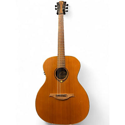 Used Lag Guitars T300 AE Natural Acoustic Guitar