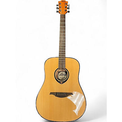 Used Lag Guitars T66D Natural Acoustic Guitar