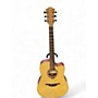 Used Lag Guitars T70DCE Natural Acoustic Electric Guitar Natural