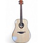 Used Lag Guitars T80D Natural Acoustic Guitar Natural