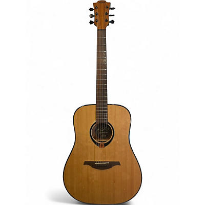 Used Lag Guitars T80D Natural Acoustic Guitar