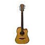 Used Lag Guitars Used Lag Guitars T88DCE Natural Acoustic Electric Guitar Natural