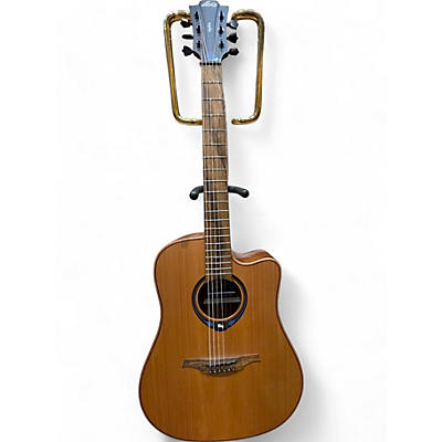 Lag Guitars Used Lag Guitars THV10DCE Natural Acoustic Electric Guitar