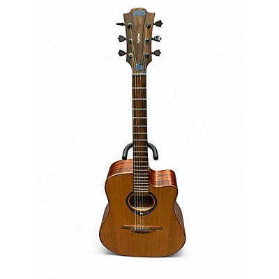 Used Lag Guitars THV10DCE TRAMONTANE HYVIBE NATURAL Acoustic Guitar