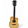 Used Lag Guitars THV20DCE Natural Acoustic Electric Guitar Natural