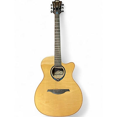 Used Lag Guitars THV30ACE TRAMONTANE HYVIBE Natural Acoustic Electric Guitar