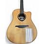 Used Lag Guitars THV30DCE Natural Acoustic Electric Guitar Natural