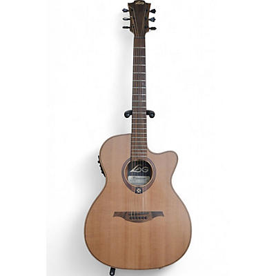 Lag Guitars Used Lag Guitars TRAMONTANE T170ACE Antique Natural Acoustic Electric Guitar