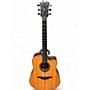 Used Lag Guitars TROMANTANE THV30DCE Antique Natural Acoustic Electric Guitar Antique Natural