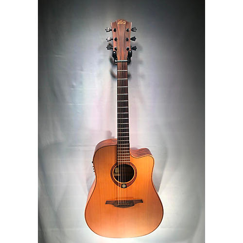 Lag Guitars Used Lag Guitars Tramontane Acoustic Electric Guitar Natural