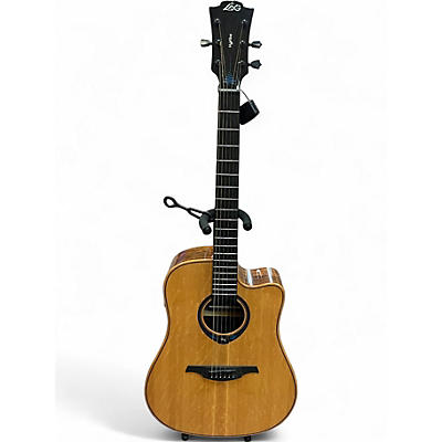 Used Lag Guitars Tramontane HyVibe THV30DCE Natural Acoustic Electric Guitar