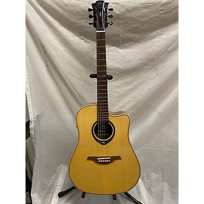 Lag Guitars Used Lag Guitars Tramontane Thv20d Natural Acoustic Electric Guitar