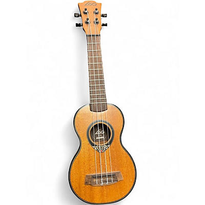 Used Lag Guitars U77S Brown Ukulele