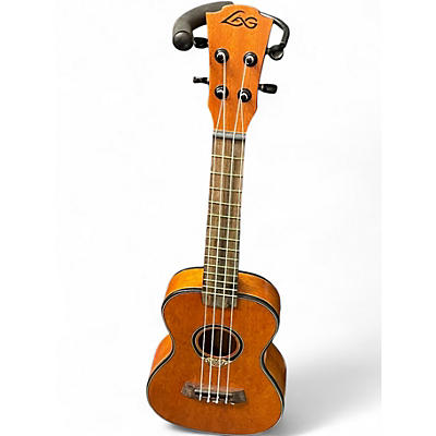 Used Lag Guitars u77c Natural Ukulele